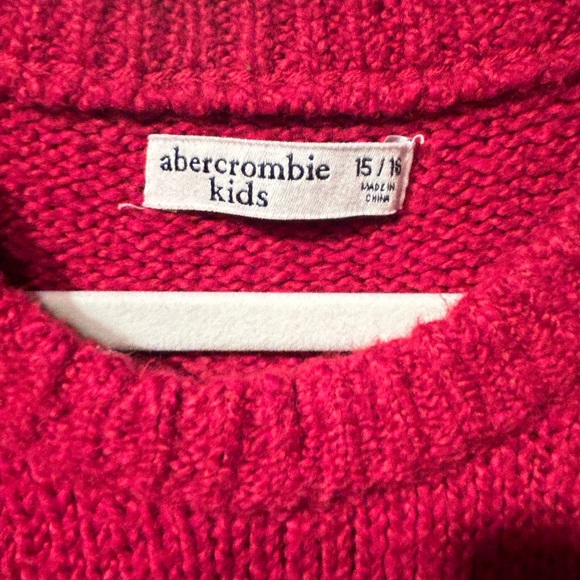 abercrombie kids red moose sweater - Picture 3 of 4